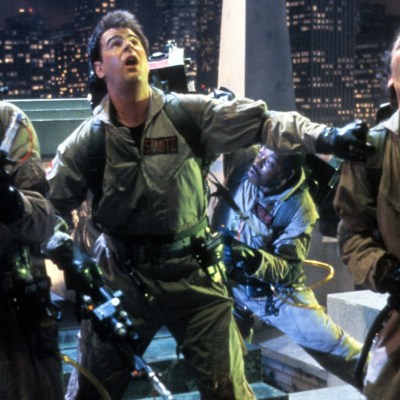 Bill Murray Dan Aykroyd and Harold Ramis in Ghostbusters